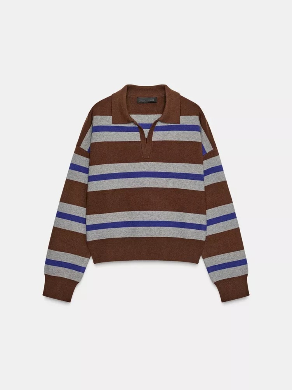 Zara Striped Polo Shirt